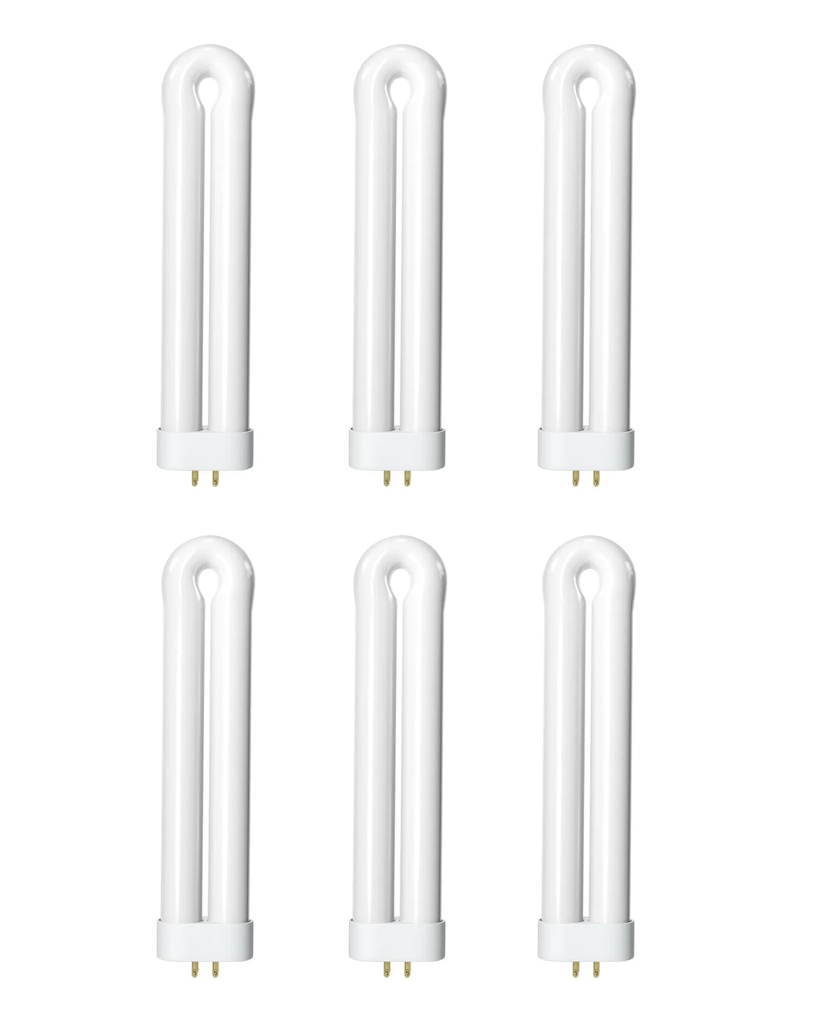 Dichroma Bug Zapper Bulb Replacement 15W UV 365nm Blue Light 6 Pack | 3000 Hours Lifespan - main product image