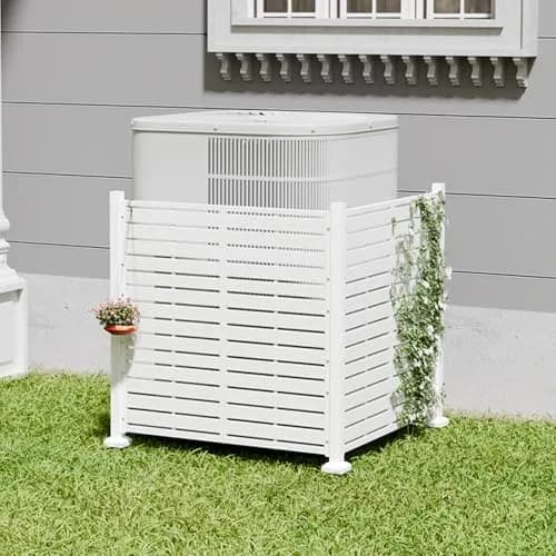 Diyfire White Fence Panel | No-Dig Outdoor Privacy Screen for Patio & Garden thumbnail 6