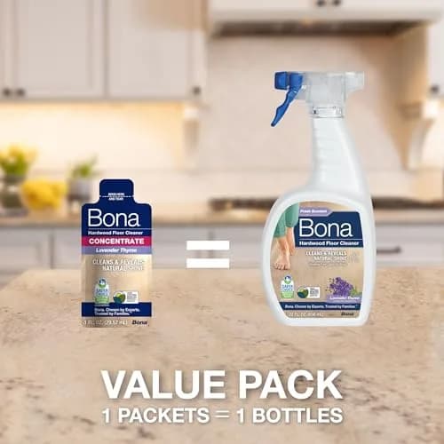 Bona Hardwood Floor Cleaner Spray 32 fl oz (946 ml) Lavender Thyme | EPA Safer Choice Certified thumbnail 7