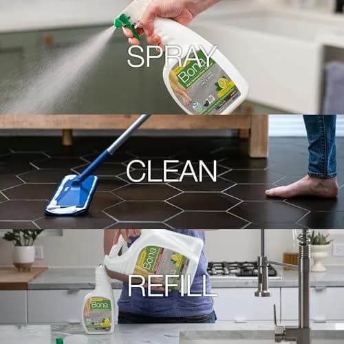 Bona Multi-Surface Floor Cleaner Spray 946ml (32 fl oz) Lemon Mint | EPA Safer Choice Certified thumbnail 8