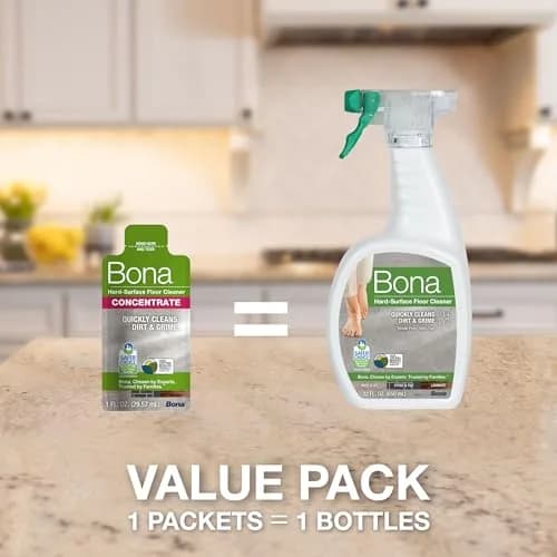 Bona Multi-Surface Floor Cleaner Spray 950ml (32 fl oz) | pH-Neutral, Rinse-Free Formula for Stone, Tile, Laminate, Vinyl thumbnail 6
