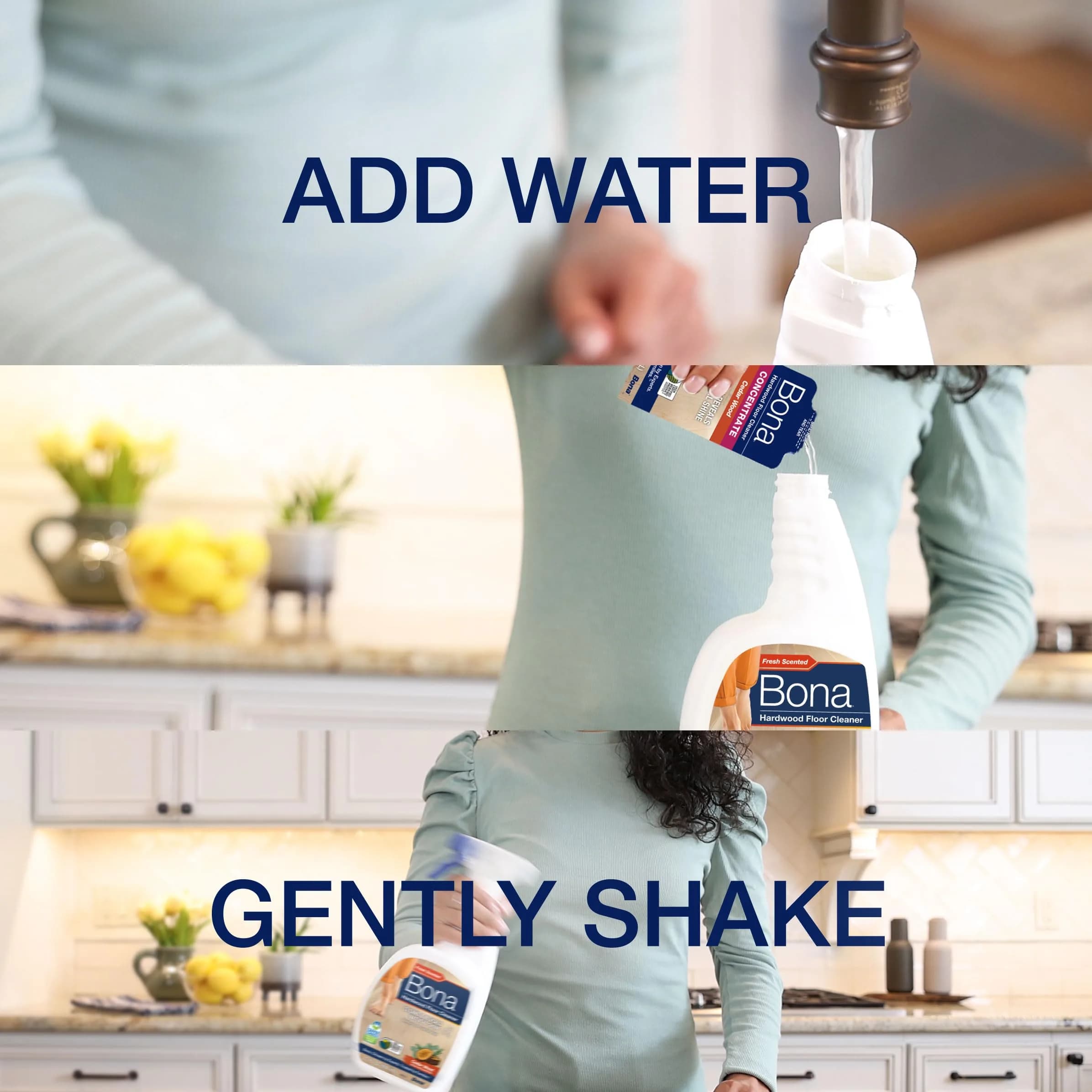 Bona Hardwood Floor Cleaner Spray 946ml (32 fl oz) with Concentrate Refill | EPA Safer Choice Certified - view 6