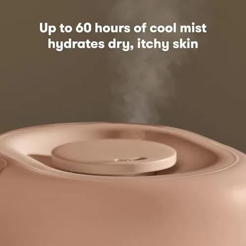 Frida Baby 3-in-1 Cool Mist Humidifier, Nightlight & Diffuser, 0.6 Gallon Tank, Peach | Hydrates Rooms up to 320 sq ft thumbnail 4