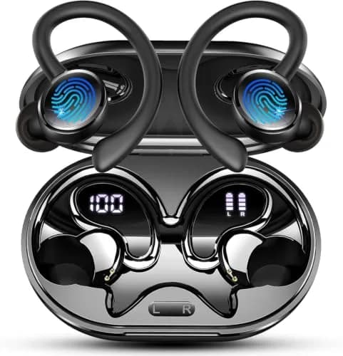 Rolosar Wireless Earbuds 2026 Bluetooth 5.4 ENC Noise Canceling Mic | IP7 Waterproof, 60Hrs Battery thumbnail 1