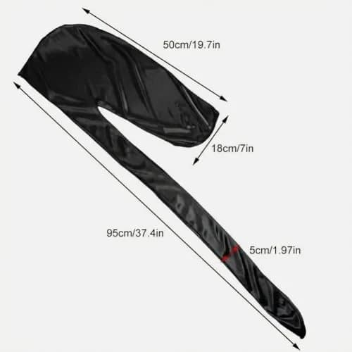 COCOSILK Silky Satin Durags for Men Women 3 Pack | Breathable & Lightweight Headwrap thumbnail 3
