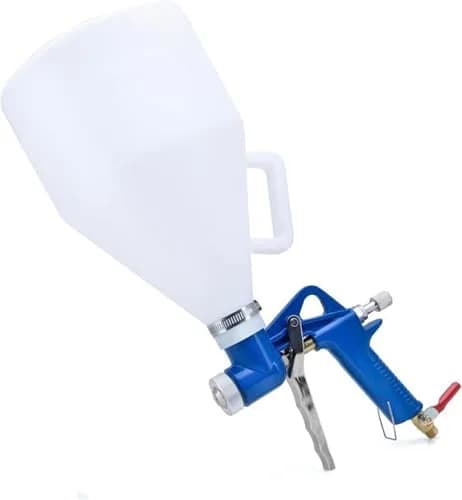 NEIKO 31227A Drywall Texture Sprayer with 1.2 Gallon Hopper Gun & 3 Nozzles | Professional Air-Powered Texture Gun thumbnail 1