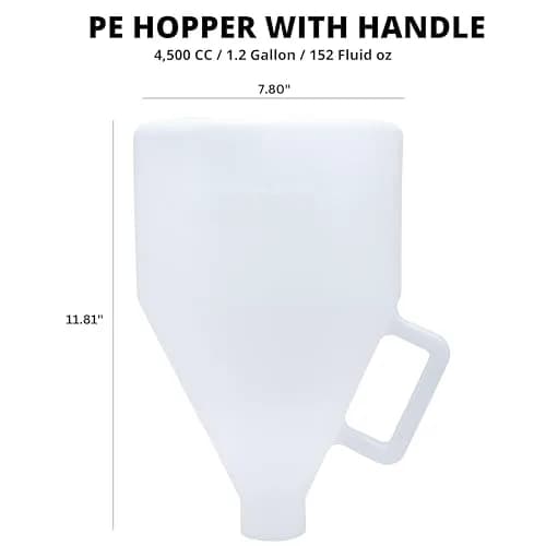 NEIKO 31227A Drywall Texture Sprayer with 1.2 Gallon Hopper Gun & 3 Nozzles | Professional Air-Powered Texture Gun thumbnail 3