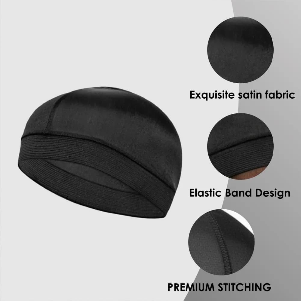 COCOSILK Satin Durag & Wave Cap Set | One Size Fits Most - view 2