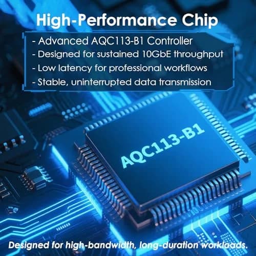 WAVLINK USB4 to 10Gbps Ethernet Adapter Supports Thunderbolt 3/4/5 & USB4 | True 10Gbps Wired Performance thumbnail 6