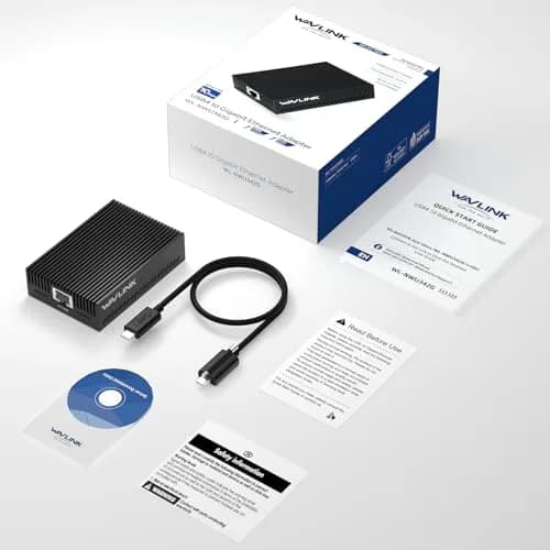 WAVLINK USB4 to 10Gbps Ethernet Adapter Supports Thunderbolt 3/4/5 & USB4 | True 10Gbps Wired Performance thumbnail 9