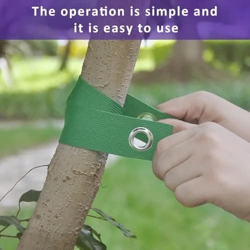 FCENDS Heavy Duty Tree Straps for Staking, 15.8" (40cm) Pack of 14 | Protects Young Trees from Wind Damage thumbnail 3
