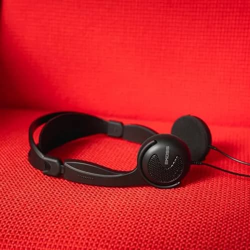 Koss KTXPro1 On-Ear Headphones Black | 60 Ohm Dynamic Drivers, 15-25kHz Frequency Response thumbnail 4