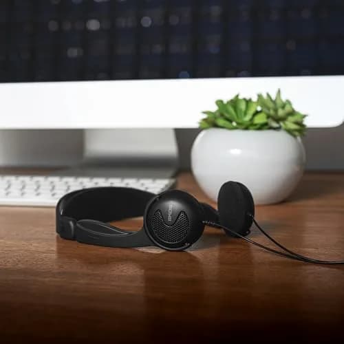 Koss KTXPro1 On-Ear Headphones Black | 60 Ohm Dynamic Drivers, 15-25kHz Frequency Response thumbnail 7