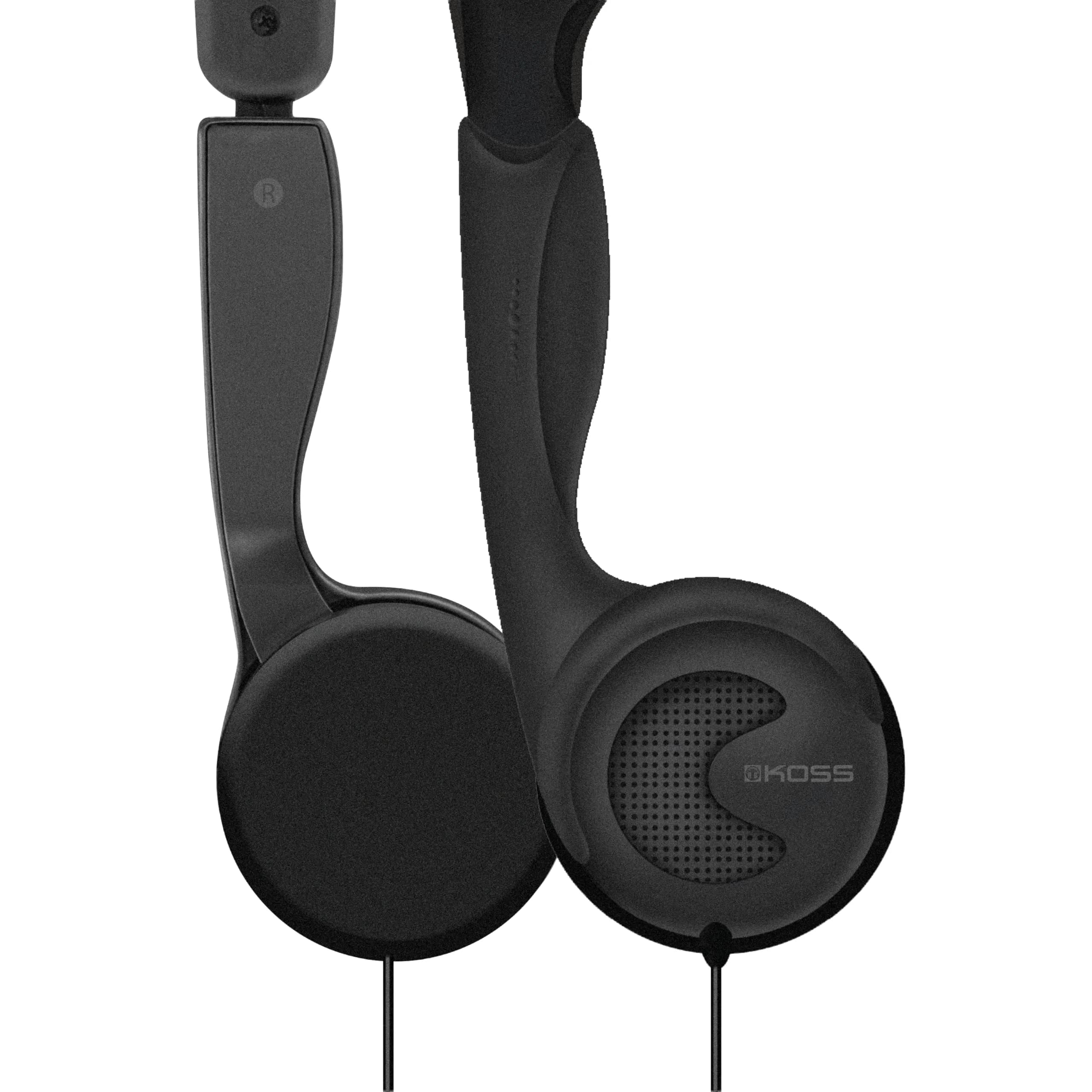 Koss KTXPro1 On-Ear Headphones Black | 60 Ohm Dynamic Drivers, 15-25kHz Frequency Response - view 2