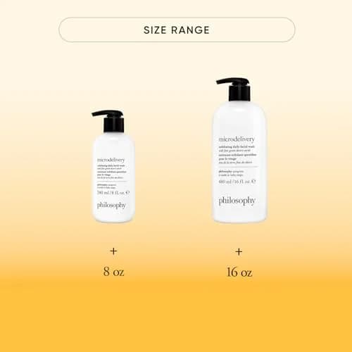 philosophy Microdelivery Exfoliating Daily Facial Wash 8.24 fl oz (244 ml) | Gentle Daily Cleanser for All Skin Types thumbnail 4