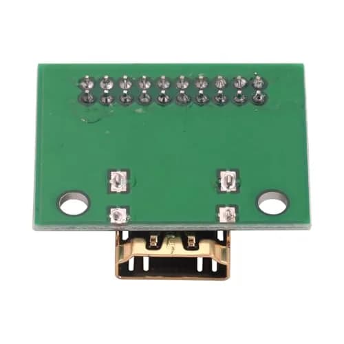 Teansic HDMI Female 19-Pin Breakout PCB Board with 2.54mm Straight Pin (2-Pack) | Essential for Hardware Debugging & Signal Testing thumbnail 6