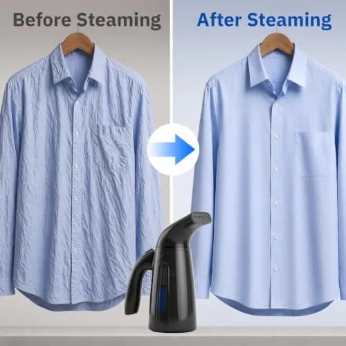 OGHom Steamer for Clothes 240ml 700W | Portable Travel Garment Steamer thumbnail 5