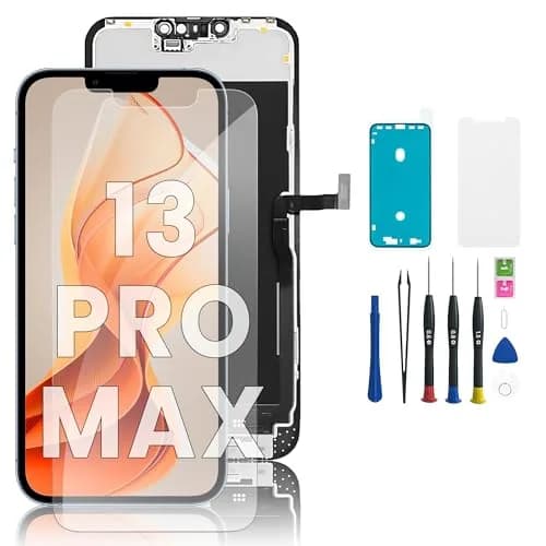 FFtopu iPhone 13 Pro Max Screen Replacement Kit 6.7" LCD Display with Tools & Screen Protector | Full HD Digitizer Assembly — iPhone 13 Pro Max