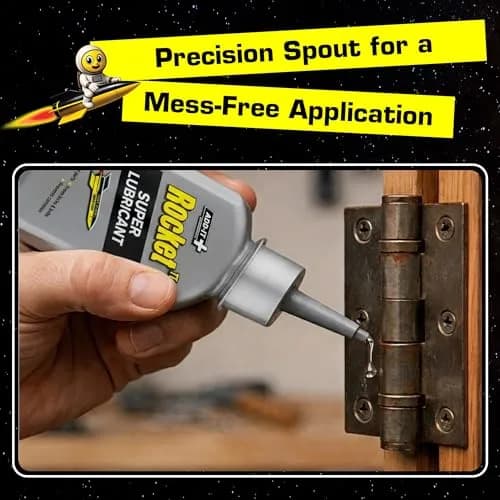 Rocket TT Super Lubricant Penetrating Oil with Precision Spout 125ml | Multi-Purpose Rust & Squeak Solution thumbnail 4