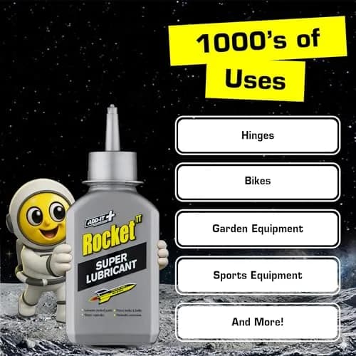 Rocket TT Super Lubricant Penetrating Oil with Precision Spout 125ml | Multi-Purpose Rust & Squeak Solution thumbnail 8