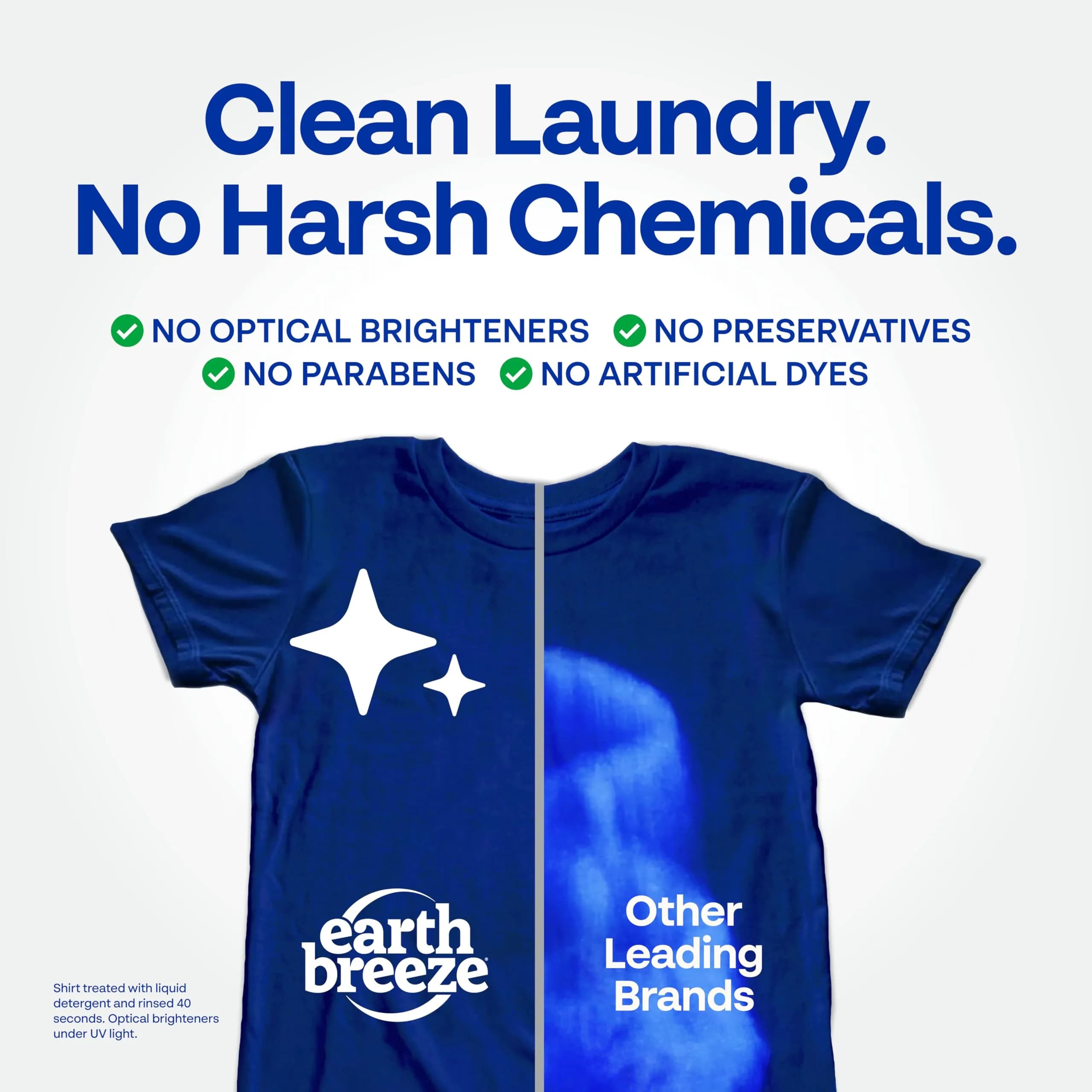 Earth Breeze Laundry Detergent Sheets - Island Tropics Scent, 30 Count | Eco-Friendly Liquidless Laundry Soap - view 2