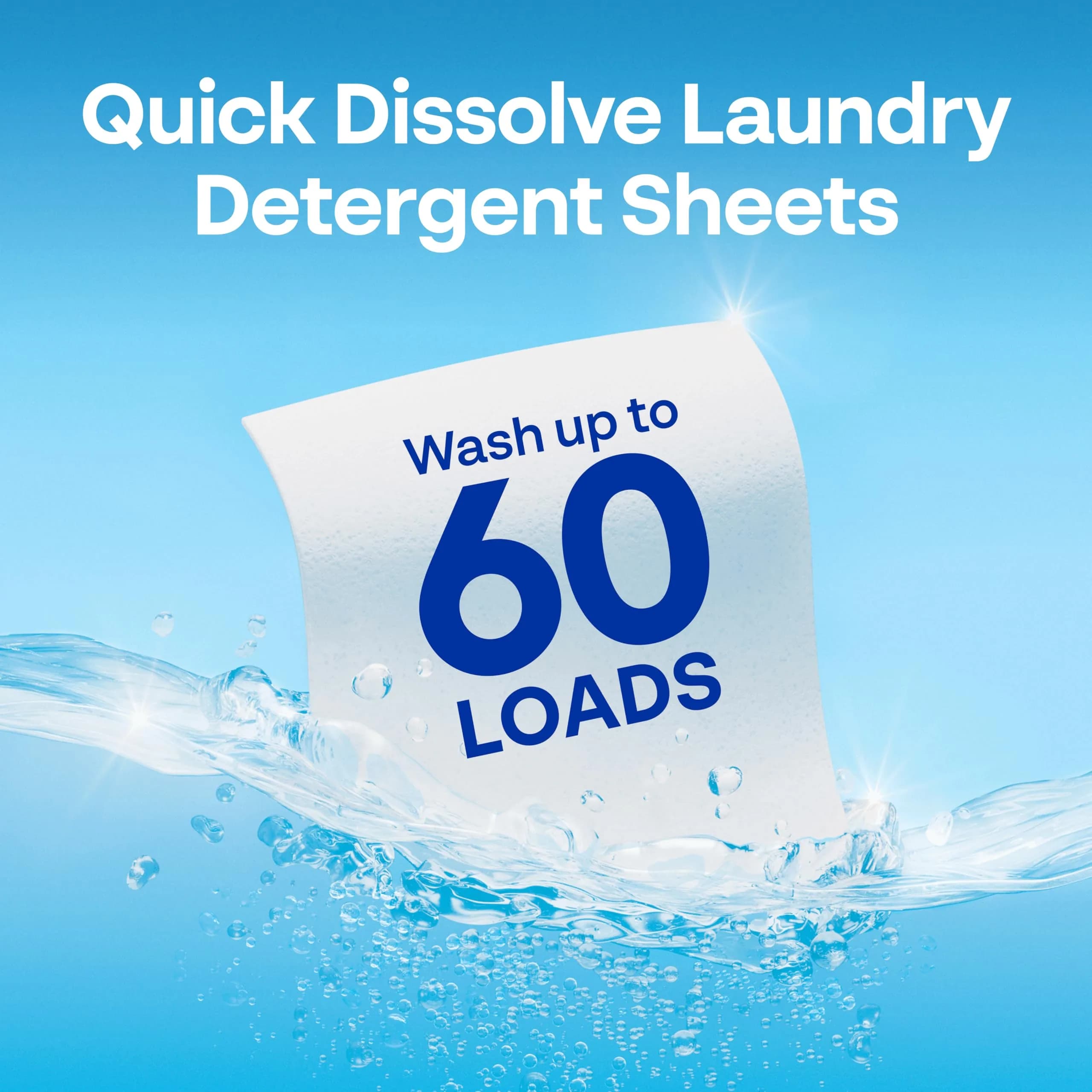 Earth Breeze Laundry Detergent Sheets - Island Tropics Scent, 30 Count | Eco-Friendly Liquidless Laundry Soap - view 4