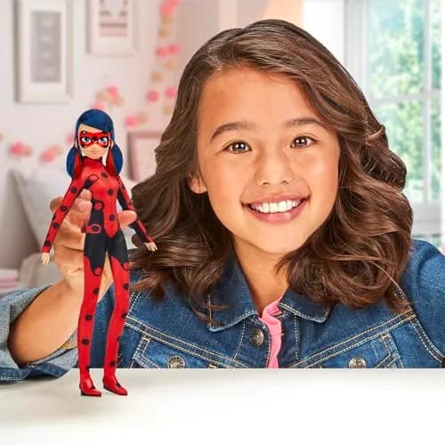 Miraculous Ladybug Season 6 Heroez Fashion Doll with Accessory | 10.5" Girl Toy, Paris Heroine thumbnail 2