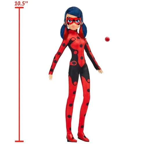 Miraculous Ladybug Season 6 Heroez Fashion Doll with Accessory | 10.5" Girl Toy, Paris Heroine thumbnail 3