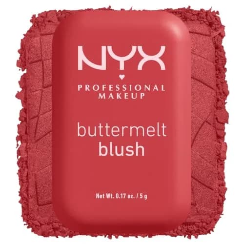 NYX Professional Makeup Buttermelt Blush Powder Butta Than Coral 5g (0.17 oz) | High Pigment Face Makeup thumbnail 1
