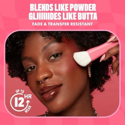 NYX Professional Makeup Buttermelt Blush Powder Butta Than Coral 5g (0.17 oz) | High Pigment Face Makeup thumbnail 4