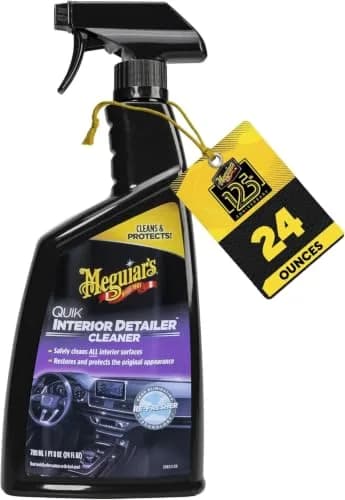 Meguiar's Quik Interior Detailer Cleaner 24 Fl Oz (Pack of 6) | Cleans & Protects All Interior Surfaces thumbnail 1