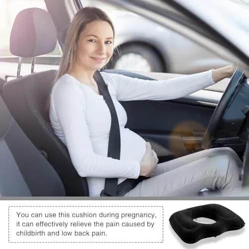 Leinuosen Inflatable Seat Cushion 18.1'' x 15.7'' x 4.7'' | Portable, Adjustable for Comfort thumbnail 6