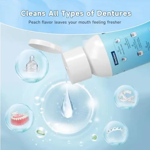 kunphy Ultrasonic Retainer Cleaner Solution 50ml (1.8 Fl Oz) | Professional Dental Appliance Cleaning thumbnail 3
