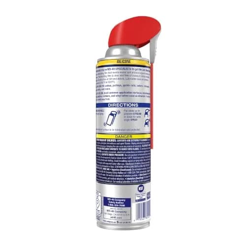 WD-40 Specialist Silicone Lubricant Spray 377 ml (13.3 OZ) | Reduces Friction & Wear thumbnail 5
