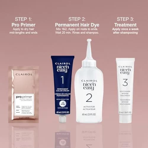 Clairol Nice'n Easy Permanent Hair Dye 6R Light Auburn 7.26 Fl Oz (215 ml) | 100% Gray Coverage with Pro Primer thumbnail 4