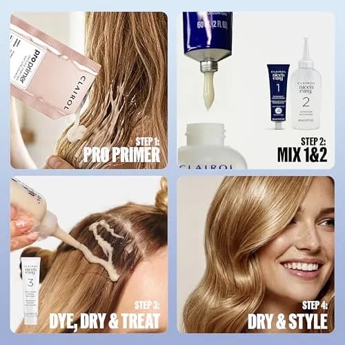 Clairol Nice'n Easy Permanent Hair Dye 6R Light Auburn 7.26 Fl Oz (215 ml) | 100% Gray Coverage with Pro Primer thumbnail 7