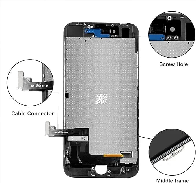 LL TRADER iPhone SE 2022 (SE3) 4.7" LCD Screen Replacement Kit | FHD Touch Screen Digitizer - view 5