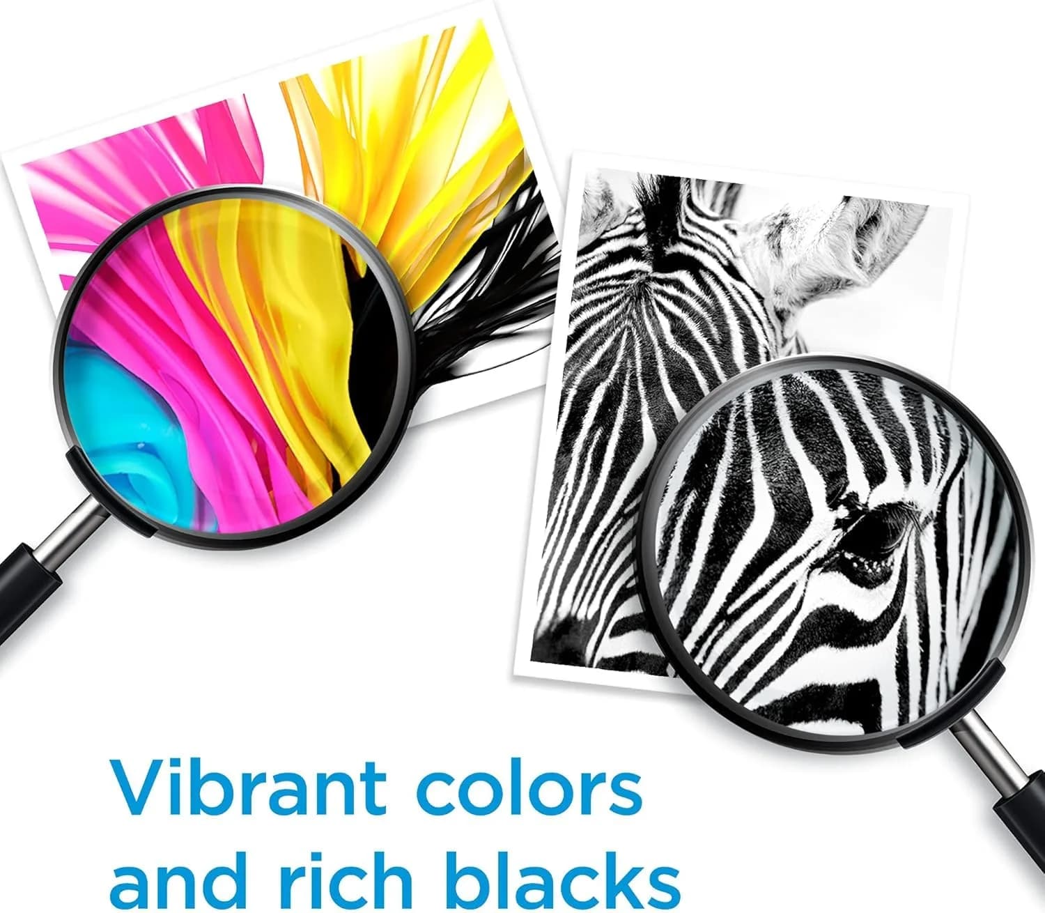 HP 62XL Black & 62 Tri-Color Ink Cartridge Bundle | High-Yield Black, Standard Color - view 4