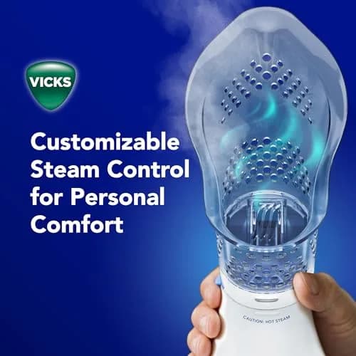 Vicks Sinus Inhaler & VapoPads Original Menthol Scent | Non-Medicated Steam Inhaler for Sinus Relief, Allergies, Congestion, Vocal Steamer (21 Count) thumbnail 7