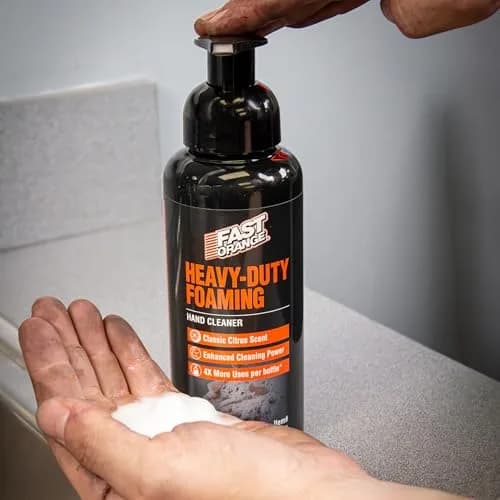Fast Orange Heavy-Duty Foaming Hand Cleaner 444ml (15 Fl Oz) | Cleans Grease, Grime & Oil thumbnail 5