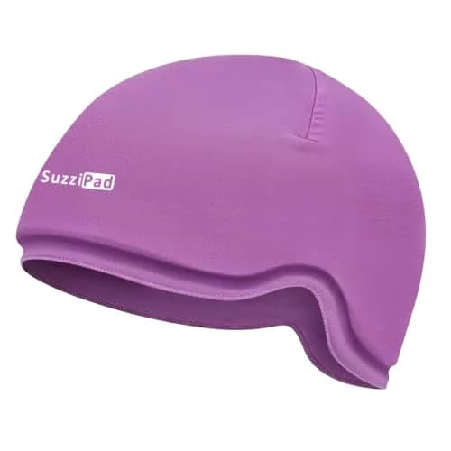 SUZZIPAD Chemo Cooling Cap Deep Purple | Scalp Cooling for Chemotherapy & Migraine Relief thumbnail 1