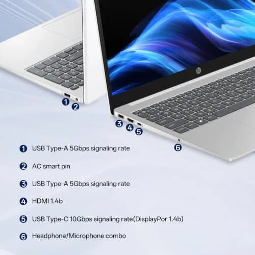 HP 15.6 Touchscreen Ultra 7 155H 2026 Edition AI Laptop,16GB DDR5 512GB SSD | 15.6 inch FHD Touch, Intel Core Ultra 7, Windows 11 thumbnail 9