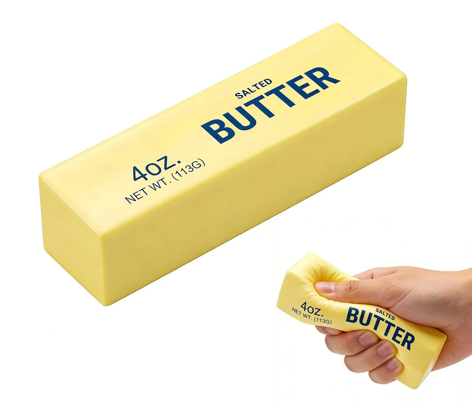 OPOM Butter Squishy Toy Amber | Soft Scented Slow Rising Stress Relief - main product image