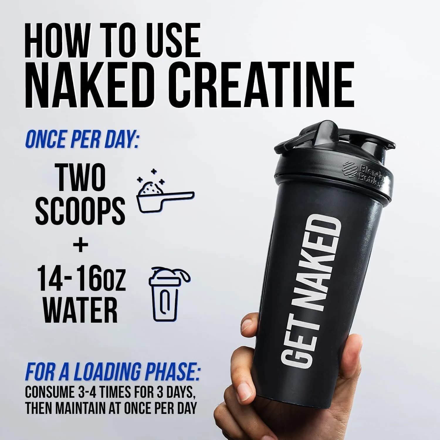 NAKED Pure Micronized Lemon Lime Creatine Monohydrate, 84 Servings (2.2Lb Bulk), Vegan, Non-GMO, Gluten Free, Soy Free - view 6