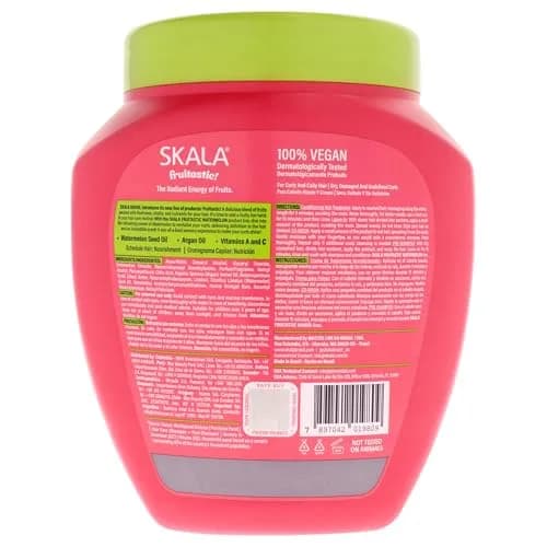 SKALA Watermelon 2 in 1 Treatment Cream & Leave In Conditioner, 1000 g | Deep Hydration & Smoothing for Curly Hair thumbnail 2