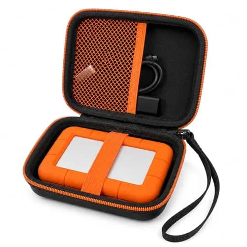 ALKOO Hard Drive Case for LaCie Rugged Mini 1TB-5TB | Protects Drive & Accessories - main product image