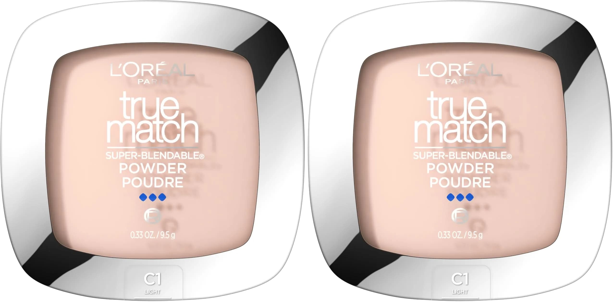 L'Oreal Paris True Match Super Blendable C1 Light Oil-Free Powder Foundation - main product image