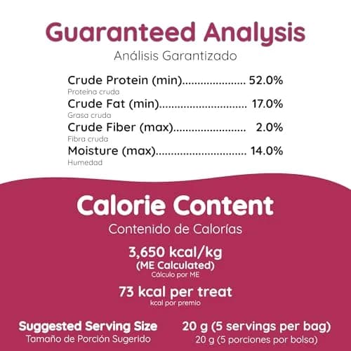 Cafe Nara Goat Liver Air Dried Treats for Dogs 3.5 oz | High-Protein, All-Natural, Grain-Free thumbnail 6