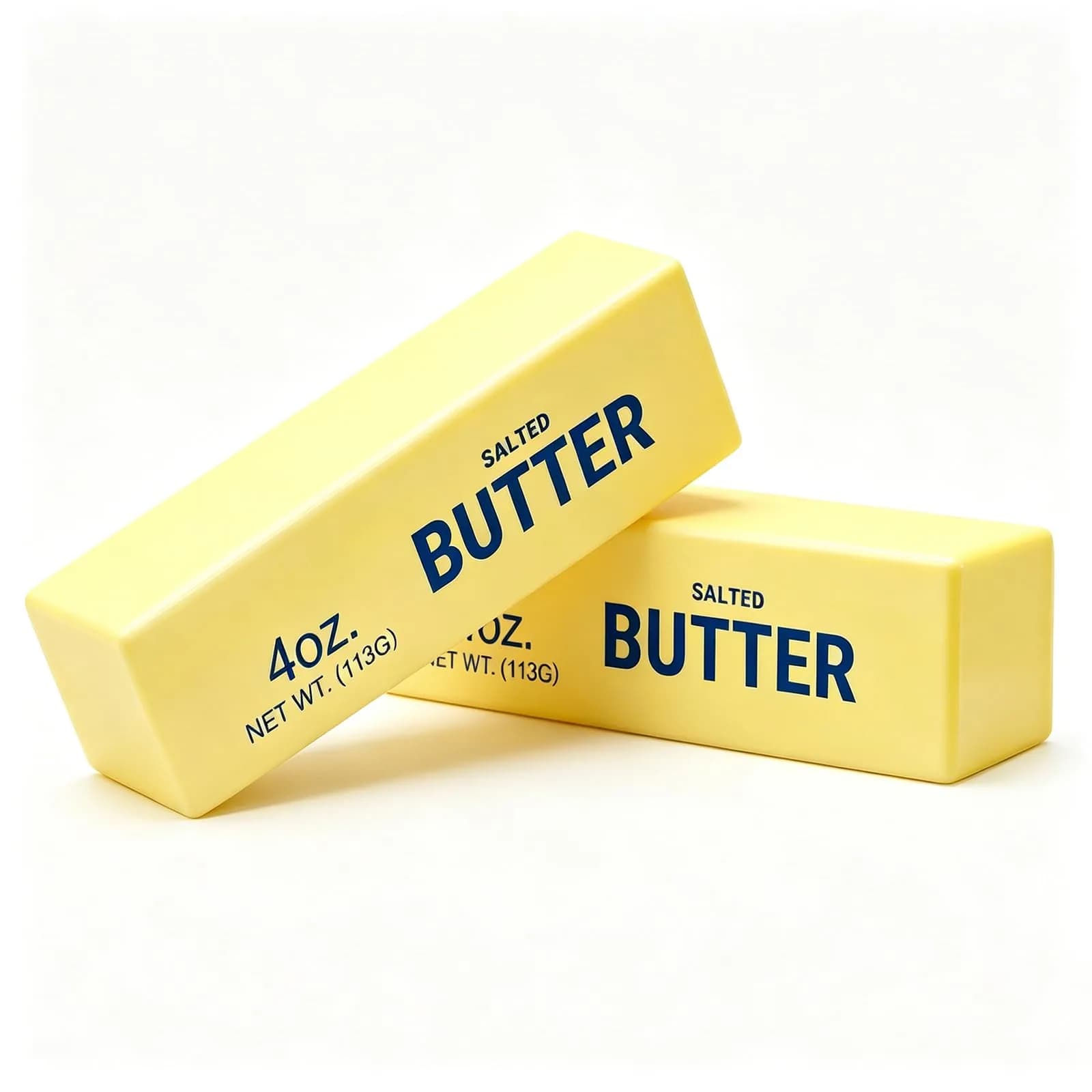 OPOM Butter Squishy Stress Relief Toy Amber (2-Pack) | Non-Toxic Polyurethane (PU) Sensory Fun — 2pcs Amber
