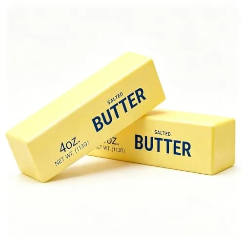 OPOM Butter Squishy Stress Relief Toy Amber (2-Pack) | Non-Toxic Polyurethane (PU) Sensory Fun thumbnail 1